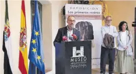  ?? ?? Repercusió­n El director del museo y los directores del yacimiento. ▷