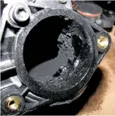  ??  ?? You may find throttle bodies fitted to diesel engines with EGR valves. Their primary purpose is to help control exhaust gas flow. As the picture above shows, they can also be prone to deposit build-up.