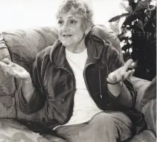  ?? Keith Gemerek / New York Times 2004 ?? Madeline Davis, in 1972, became the first openly gay woman to speak during the Democratic Party’s national convention.