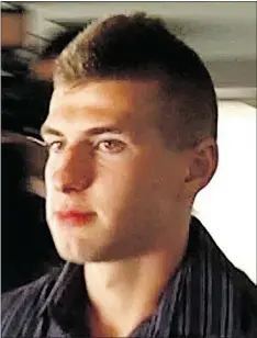  ?? PNG FILES ?? Kyle Danyliuk, pictured, refused to stop when RCMP Const. David Bickle tried to pull him over in 2011 in White Rock. During the subsequent pursuit, Marilyn Laursen was struck and killed by Danyliuk.
