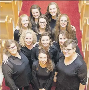  ?? SUBMITTED PHOTO ?? P.E.I. choral ensemble, Sirens.