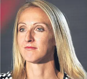  ?? Picture: PA. ?? Paula Radcliffe angrily attacked plans to rewrite world records.