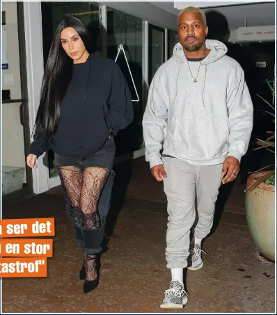  ??  ?? Enligt uppgift hade Kim planerat att skilja sig från maken Kanye West efter att han släpptes från psykakuten, men den kommande bebisen har fått henne att ändra sig.