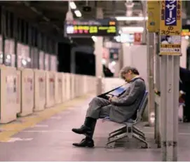  ??  ?? Japan’s ageing population means its workforce is expected to shrink by at least a quarter by 2050.