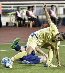  ??  ?? GLOBAL FC heads to the AFC Cup later this month armed with lessons learned from its foray in the AFC Champions League.