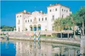  ?? COURTESY ?? At Miami’s 24-room Vizcaya, a custom 1917 pipe organ plays holiday music.