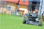  ?? ?? Swap your convention­al mower out for a push-mower and you’ll burn calories while saving dollars.