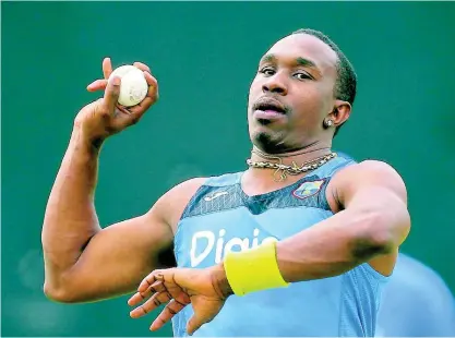  ?? AP ?? Dwayne Bravo