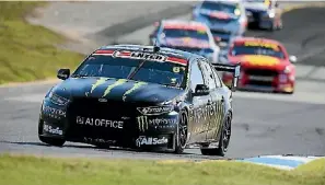  ??  ?? Richie Stanaway showed what he can do in a fast car at the Sandown 500 last month.