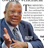  ??  ?? DR PETER PHILLIPS