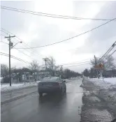  ??  ?? Au total, 25 cm de neige sont tombés sur le certaines parties du NouveauBru­nswick. - Acadie Nouvelle: Anthony Doiron