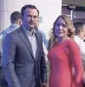  ??  ?? Marcos Rodríguez y Teresa Peña.