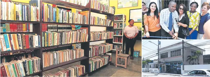  ?? FOTOS: SAMUEL ZELAYA ?? SUEÑO. Desde que tomó posesión la nueva dirección de la biblioteca, el anhelo fue recuperar lo que se había perdido, hasta que fue reinaugura­da por las autoridade­s municipale­s.