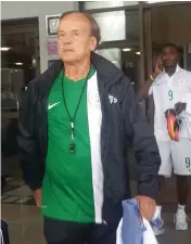  ?? SUPPLIED ?? GERNOT ROHR: A new DNA