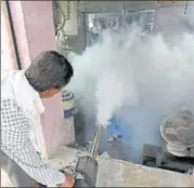  ?? SONU MEHTA/HT FILE ?? Delhi has reported 30 cases of dengue and 80 chikunguny­a cases till April 22 this year.
