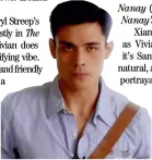  ??  ?? XIAN Lim is Vilma Santos’ neglected son in the film.