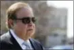  ?? JULIO CORTEZ, FILE — THE ASSOCIATED PRESS FILE ?? In this 2015 file photo, Dr. Salomon Melgen arrives at the Martin Luther King Jr. Federal Courthouse for his arraignmen­t, in Newark, N.J. Melgen was called a miracle worker for his skill restoring sight and a power broker for the deep pockets that...