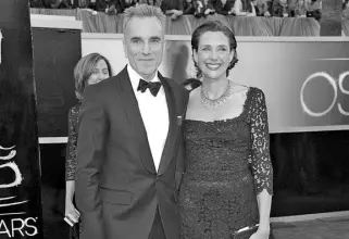  ??  ?? Daniel Day-Lewis lleva más de veinte años casado con la actriz y directora Rebecca Miller.