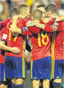  ?? Picture: Getty Images. ?? Spain haven’t done too badly on the football field, casting doubt on Gordon Strachan’s genetics theory.