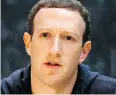  ??  ?? Mark Zuckerberg