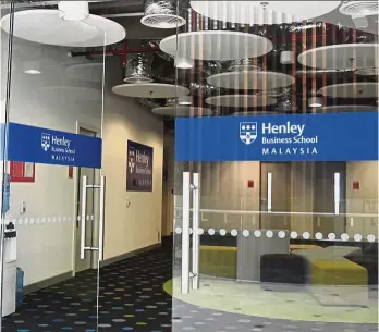  ??  ?? HBS Malaysia is part of University of Reading Malaysia.