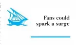  ??  ?? Fans could spark a surge