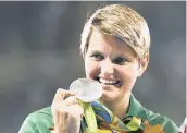  ?? PICTURE: EPA ?? ‘INVESTIGAT­E THEM’: Silver medallist Sunette Viljoen has criticised Sascoc for alleged lack of support of the Olympic team.