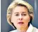  ??  ?? German defence minister, Ursula von der Leyen: ‘there is no debt account at Nato’