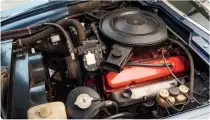  ??  ?? Chrysler-motoren i Monteverdi High Speed yder 375 SAE-HK – deraf navnet på den schweizisk­e bilmodel.
▶
