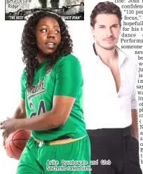  ??  ?? Arike Ogunbowale and Gleb Savchenko ranked sixth.