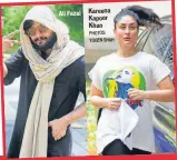  ?? PHOTOS: YOGEN SHAH ?? Ali Fazal
Kareena Kapoor Khan