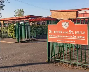  ?? ?? St Peter and St Paul’s Church of England Primary School in Rishton