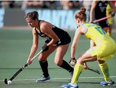  ??  ?? Olivia Shannon has developed into one of the Black Sticks’ main attacking weapons after making her debut at 17.