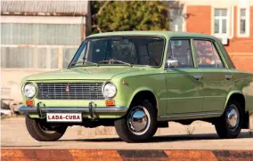  ??  ?? Esta es una ruta para hacerla moviéndose en un lada o en un moskvich.