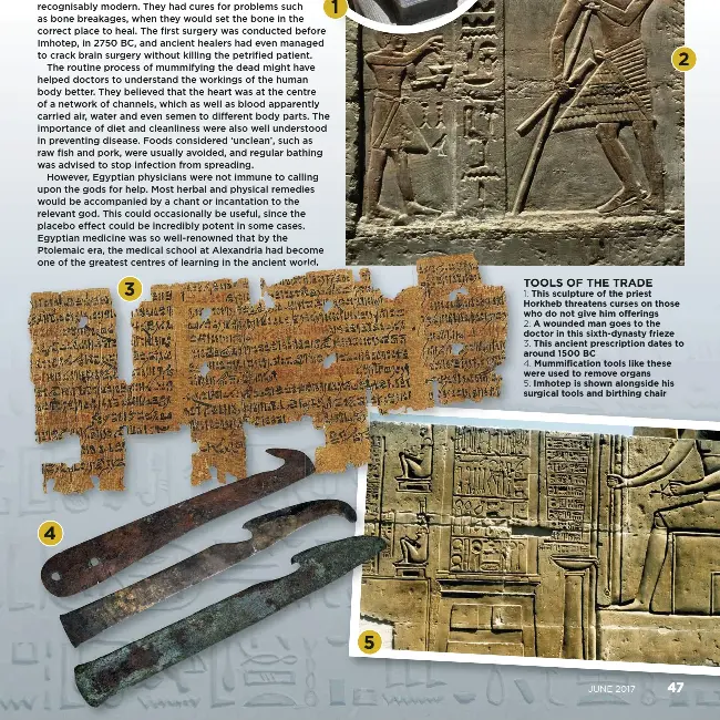 Medicine In Ancient Egypt Pressreader