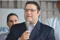  ?? FUENTE EXTERNA ?? Eduardo Sanz Lovatón (Yayo) aspira a la presidenci­a del PRM por el Distrito Nacional, en la convención del próximo domingo.