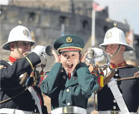  ??  ?? MORE than 1,200 performers from around the world are to take part in the Royal Edinburgh Military Tattoo.
The line-up for the 68th annual Tattoo will include 250 pipers and drummers, five UK military bands and the event’s first Japanese act, as well...