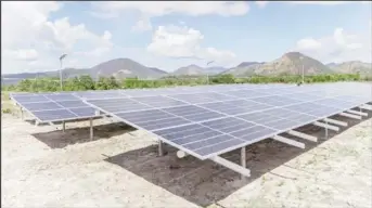  ?? ?? A total of 21 solar mini-grids were installed by GEA and in 2023 solar PV installed capacity increased by 6.661 megawatts