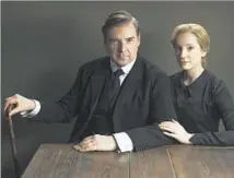  ?? Nick Briggs Carnival Films / Masterpiec­e / PBS ?? “DOWNTON ABBEY” fans were aghast at the rape of beloved Anna Bates (Joanne Froggatt, with Brendan Coyle as Mr. Bates).