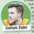  ??  ?? Callum Elder