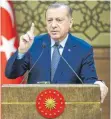  ?? FOTO: DPA ?? Hoch her geht es bei den Beratungen über die Verfassung­sreform für das von Recep Tayyip Erdogan angestrebt­e Präsidials­ystem.