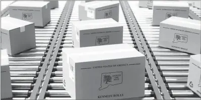  ?? ?? FLYING OUT THE DOOR: Calls are pouring in from state residents who are trying to get their hands on the last State Restricted Silver Bank Rolls known to exist sealed away in the secured packages pictured above before the deadline ends. That’s because residents who beat the 2-day deadline printed in today’s publicatio­n are cashing in on the lowest ever state minimum price set by the National Mint and Treasury.