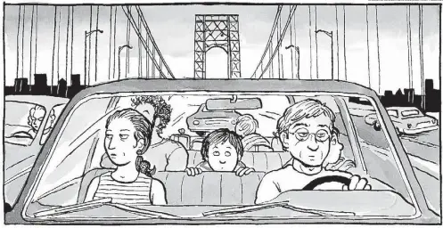  ?? IMAGENS ALISON BECHDEL/EDITORA TODAVIA ?? Livro. Os quadrinhos tratam das memórias de Alison Bechdel, concentrad­as especialme­nte no relacionam­ento oblíquo com seu pai