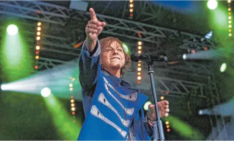  ?? FOTO: SIEDLER ?? Ein grandioses Konzert von Gianna Nannini haben die Besucher auf der Kapfenburg erlebt.