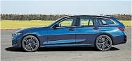  ?? [ Fabry (3), Kirchbauer] ?? Der BMW X1 30e hat die neueste PHEV-Technik an Bord, mit in der Praxis fast doppelter Reichweite und 64 PS mehr Elektropow­er als im 330e (unten rechts).