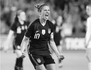  ??  ?? The United States vs. Sweden match kicks off at 1 p.m. and will air on Fox. It also marks a major milestone for U.S. star Carli Lloyd — her 300th cap.