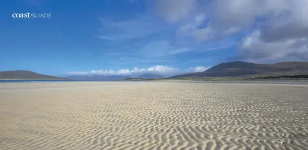  ??  ?? ABOVE Beautiful Luskentyre on the Isle of Harris is wild, remote and unspoiled
LEFT The beaches of St Martin’s in Scilly are often ranked among the best in the UK
BELOW White Beach is an Isle of Man beauty with views to Northern Ireland