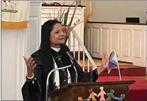  ?? L.A. PARKER — THE TRENTONIAN ?? Rev. Karen Hernández-Granzen has guided Westminste­r Presbyteri­an Church for 28years.