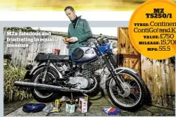  ??  ?? MZS: fabulous and frustratin­g in equal measure ‘In the high latitudes of Finland and, in the parching heat of Africa, under the most different operating conditions these motorcycle­s run to the satisfacti­on of their owners.’ So says the factory manual...