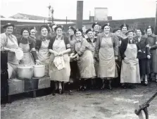  ??  ?? Glasgow’s RVS helped distribute ration books